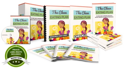 Product picture The Clean Eating Plan PLR Product
